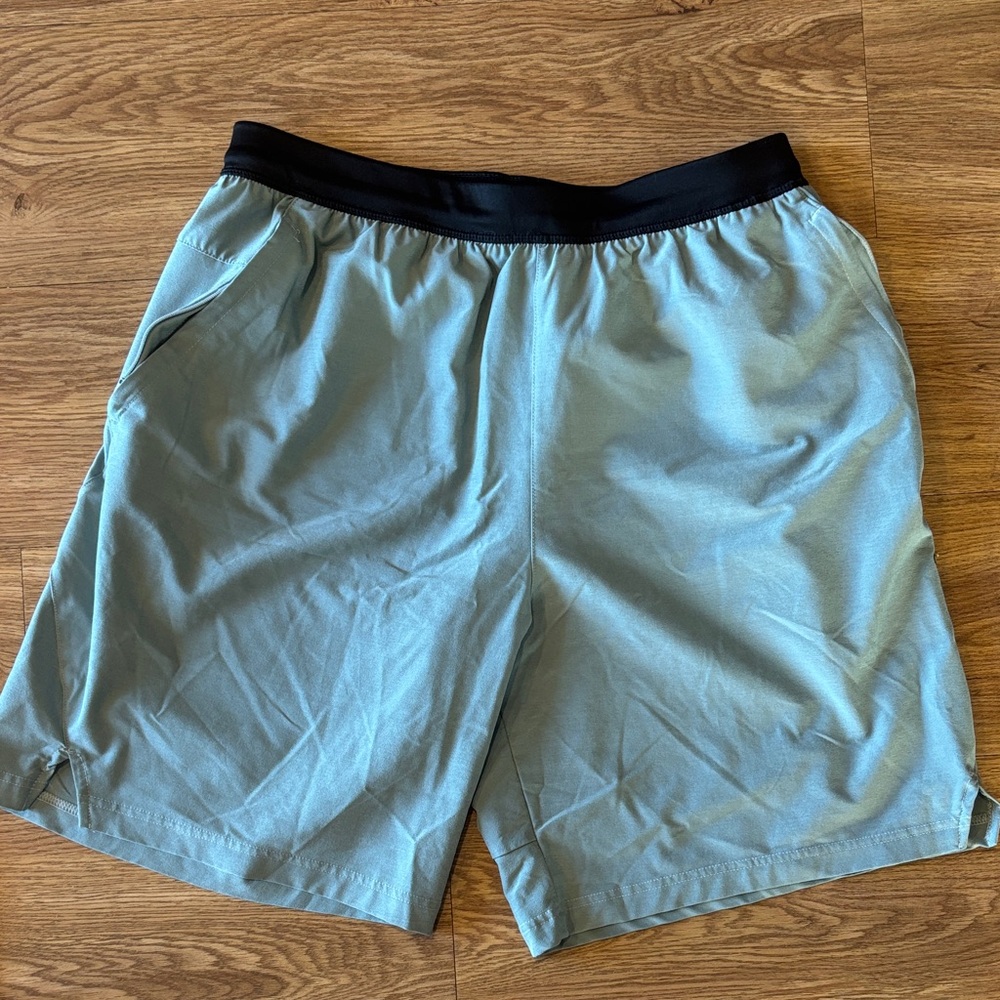Men's Adidas Light Gray/blue Shorts